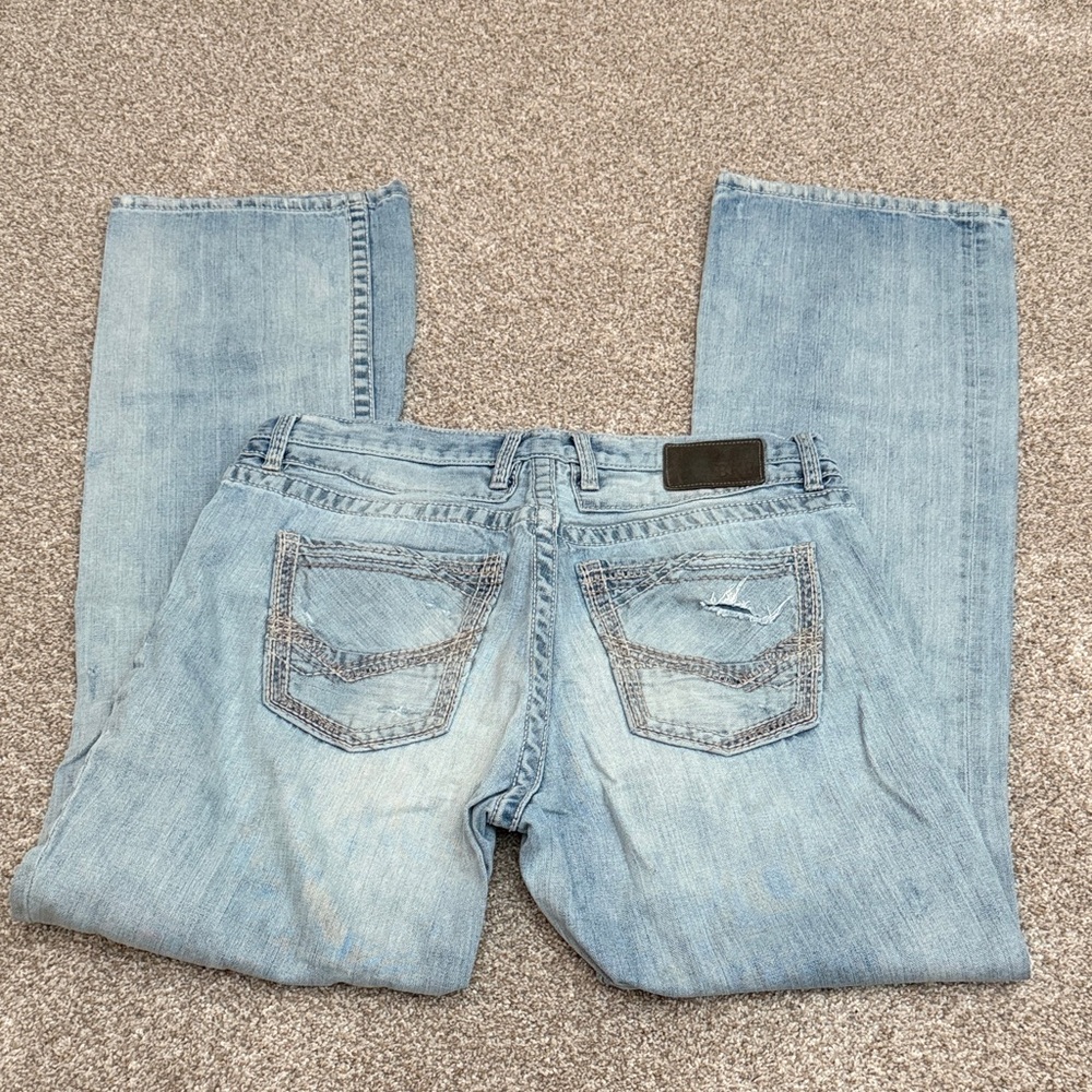 BKE Classic Light Blue Straight Jeans